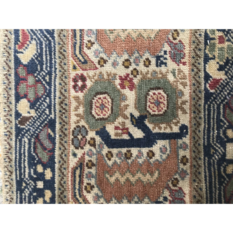 Tapis vintage turc en laine