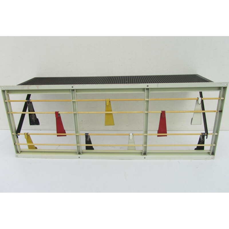 Scandinavian coatrack in metal, Tjerk REIJENGA - 1950s