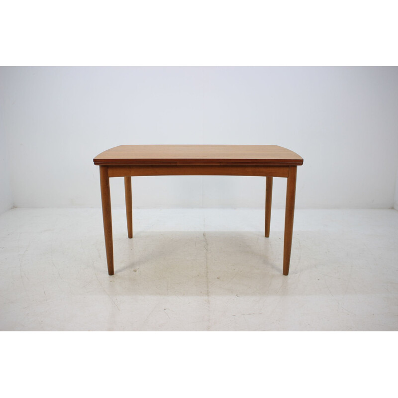 Vintage danish teak extendable table 1960