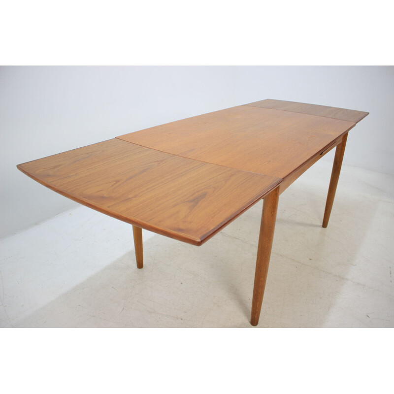 Vintage danish teak extendable table 1960
