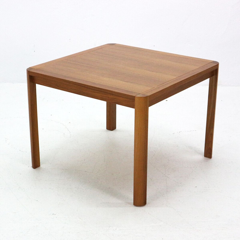 Table d'appoint vintage carré en palissandre