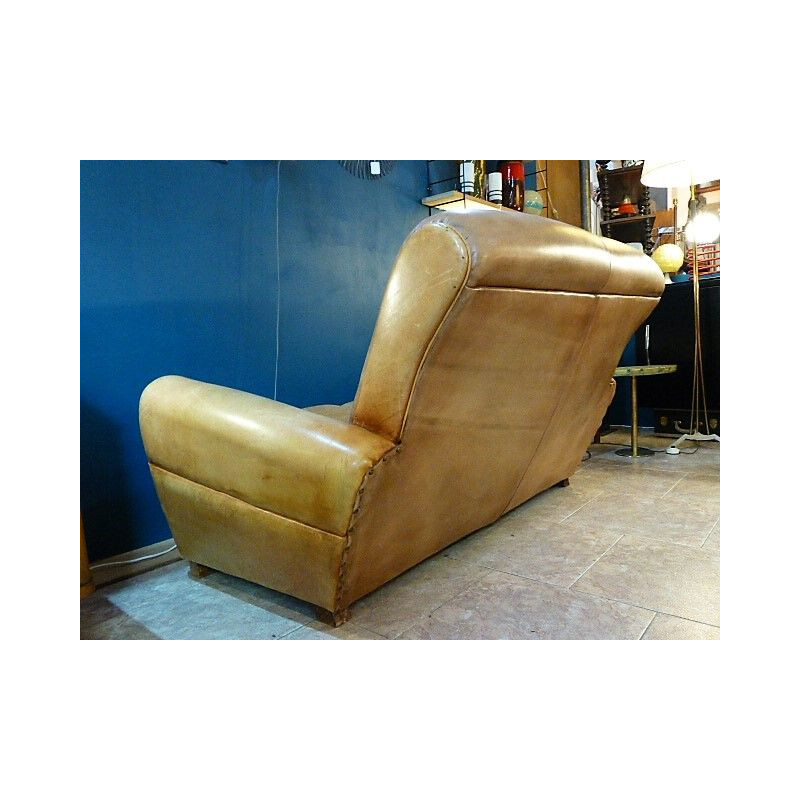 Vintage 2 seater sofa in leather