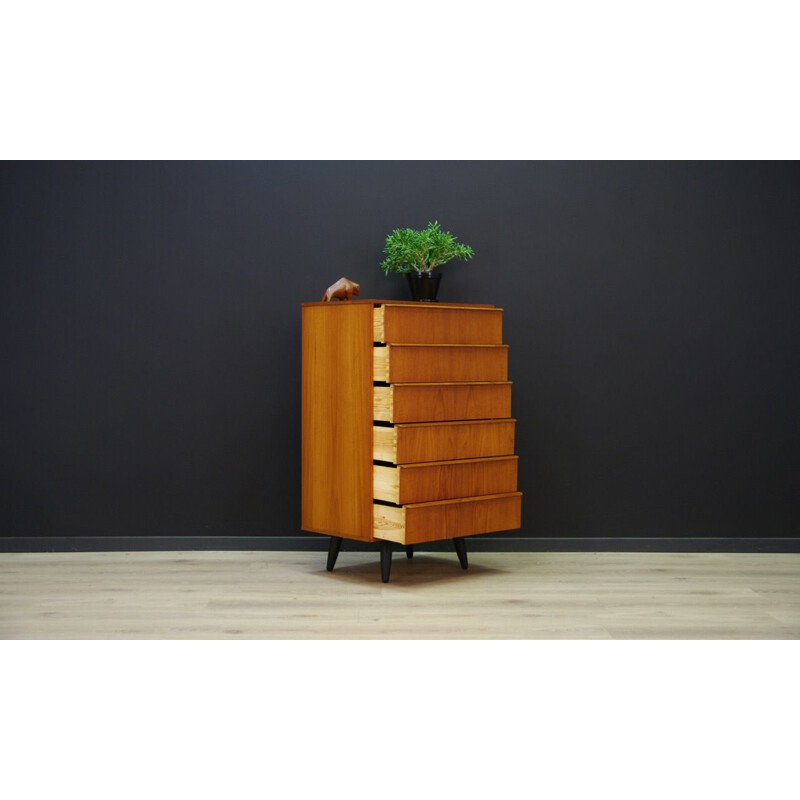 Vintage chest of drawers  in teak Danish design