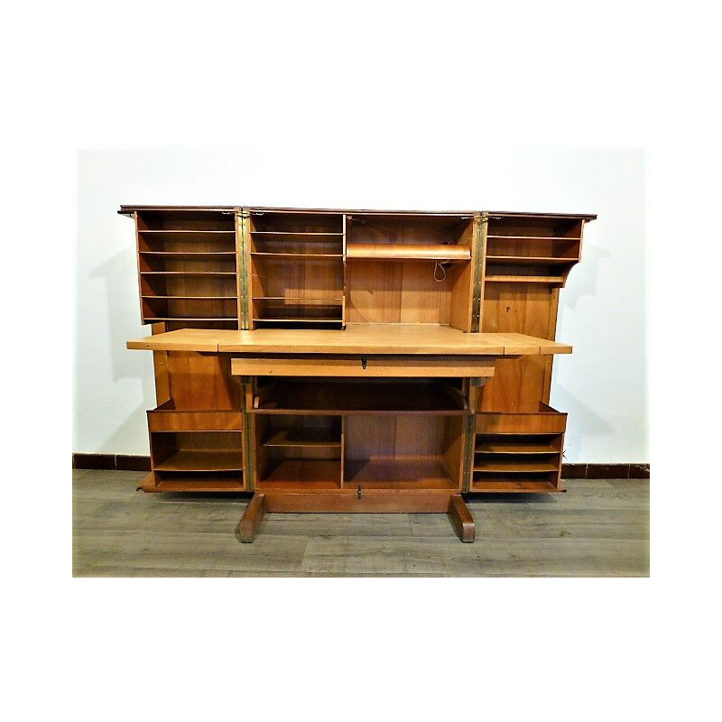 Vintage office desk by Ernst Mumethaler and Otto Meier