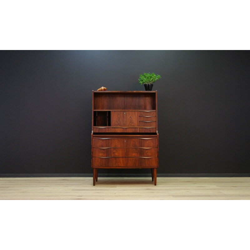 Vintage secretaire Danish design in rosewood