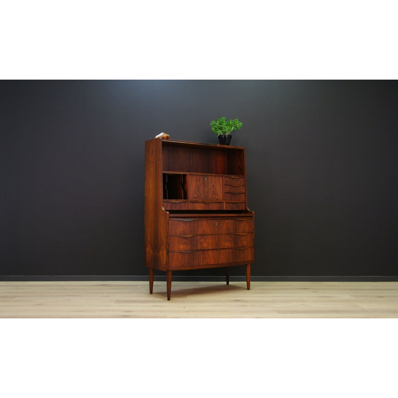 Vintage secretaire Danish design in rosewood