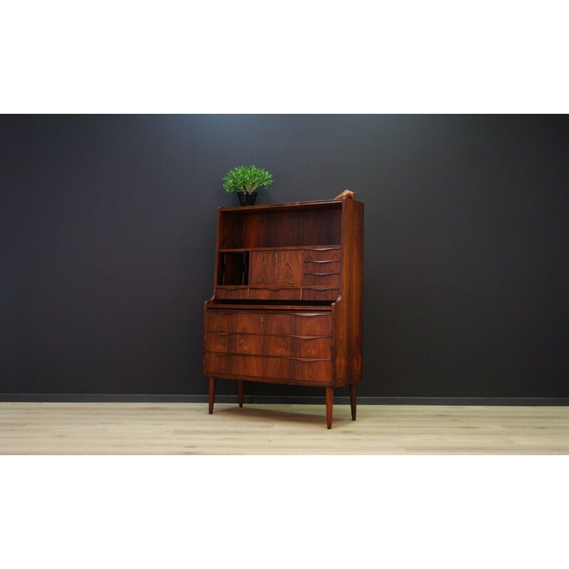 Vintage secretaire Danish design in rosewood