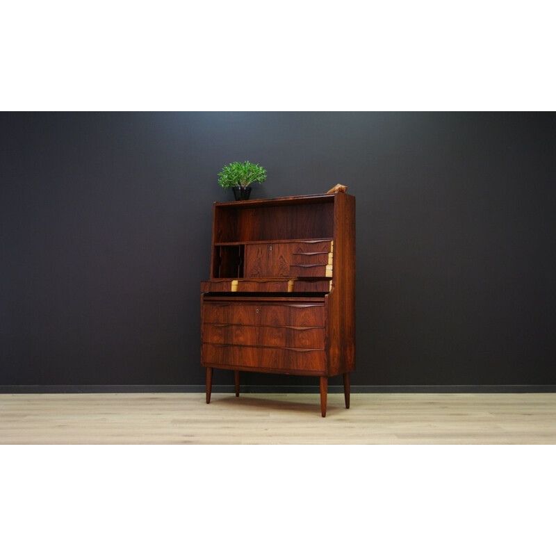 Vintage secretaire Danish design in rosewood