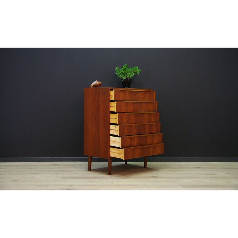 Vintage chest of drawers Danish design in teak