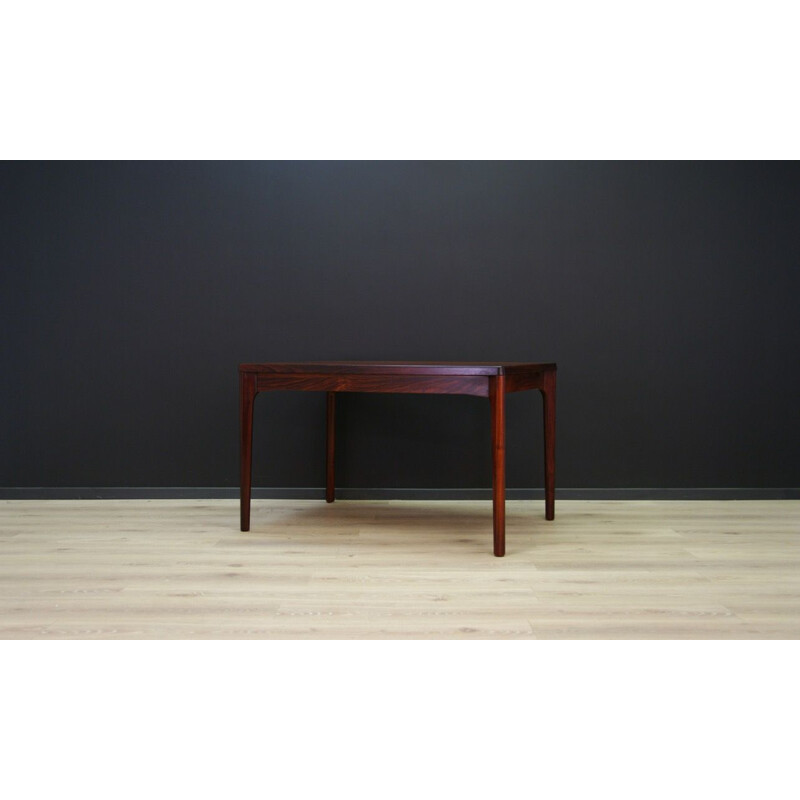 Vintage table in rosewood by H. Kjaernulf