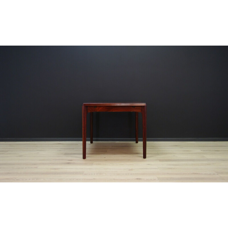 Vintage table in rosewood by H. Kjaernulf