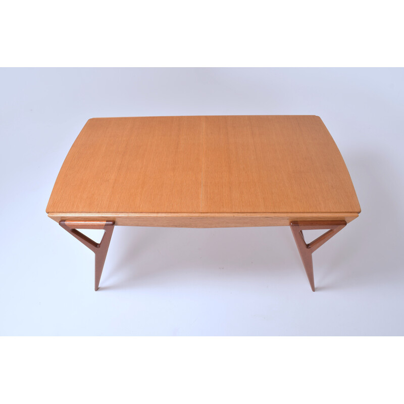 Table vintage par Louis Paolozzi pour Rene Godfrid