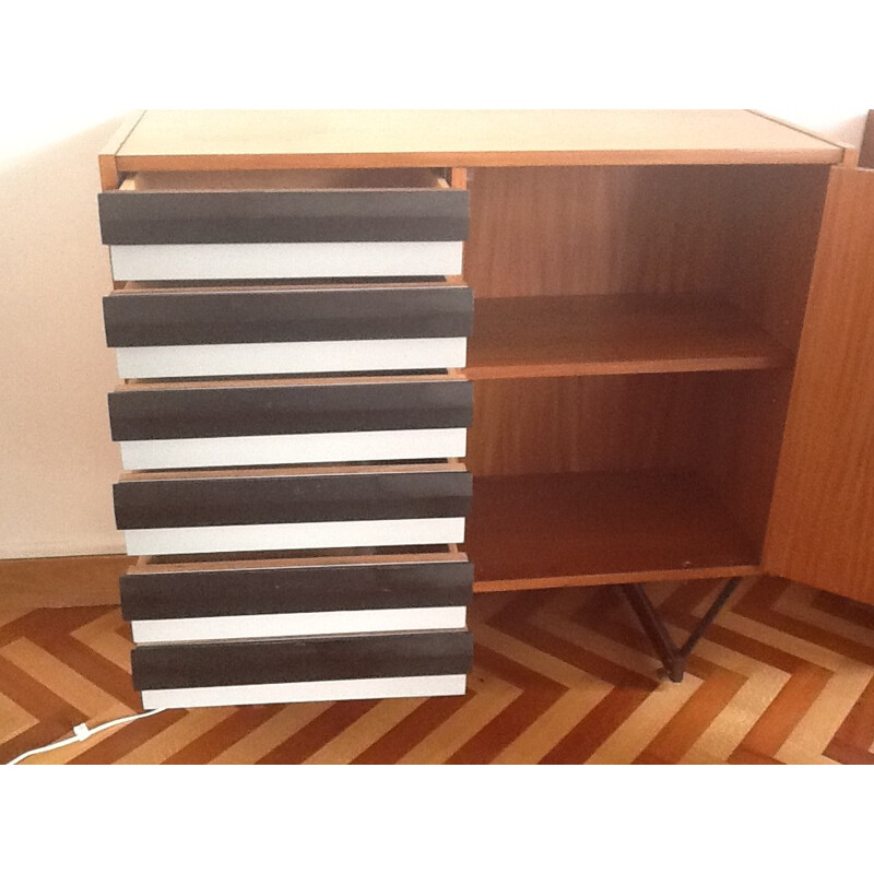 Italian 6-drawer unit - 1950s