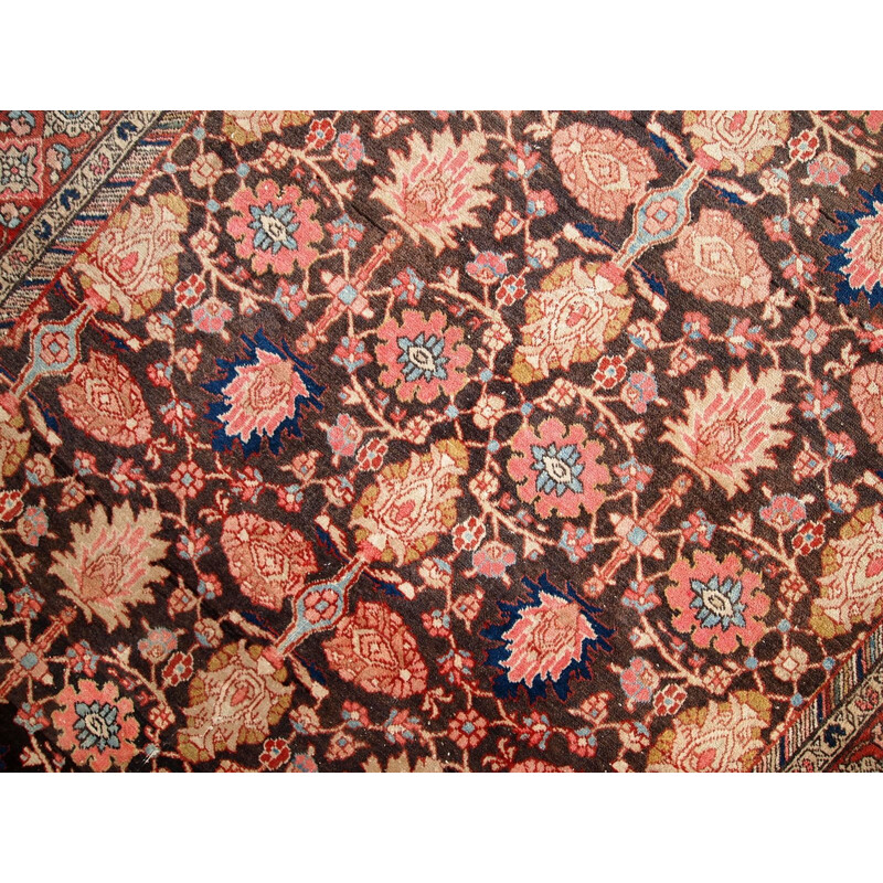 Vintage handmade Persian Bidjar rug