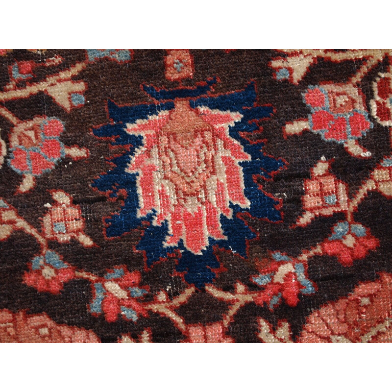 Vintage handmade Persian Bidjar rug