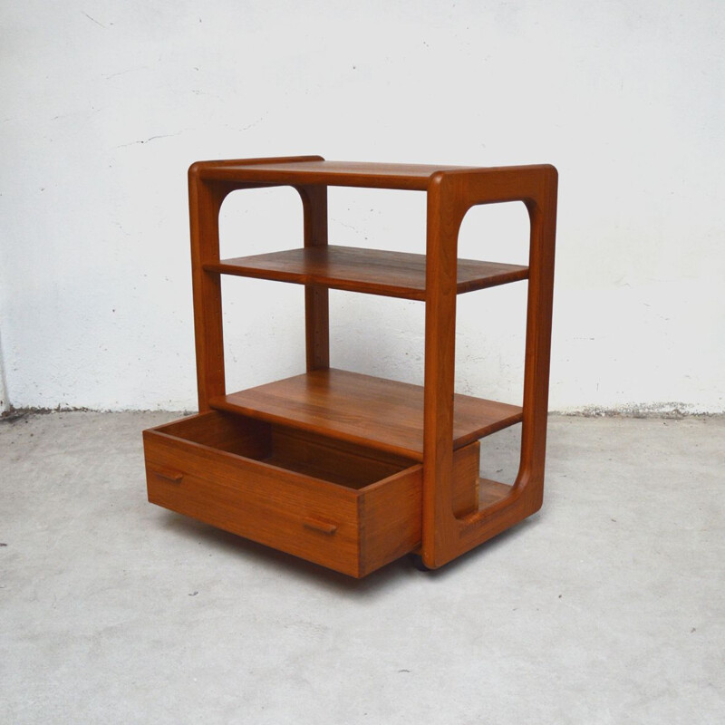 Vintage Danish console in teak