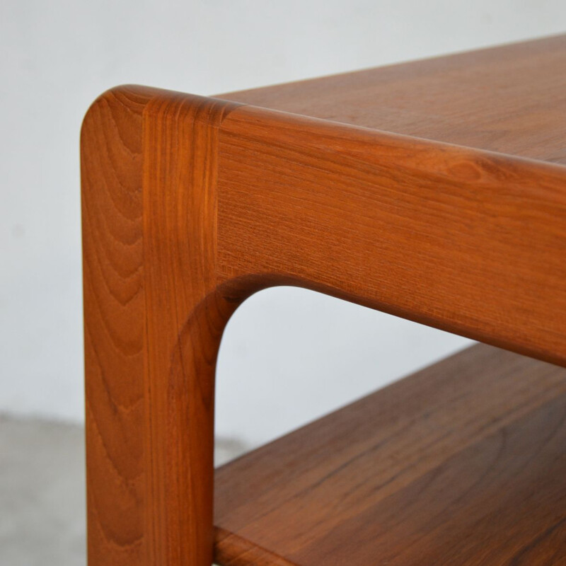 Vintage Danish console in teak