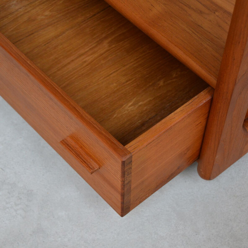 Vintage Danish console in teak