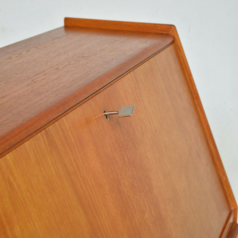 Vintage danish secretary in teak