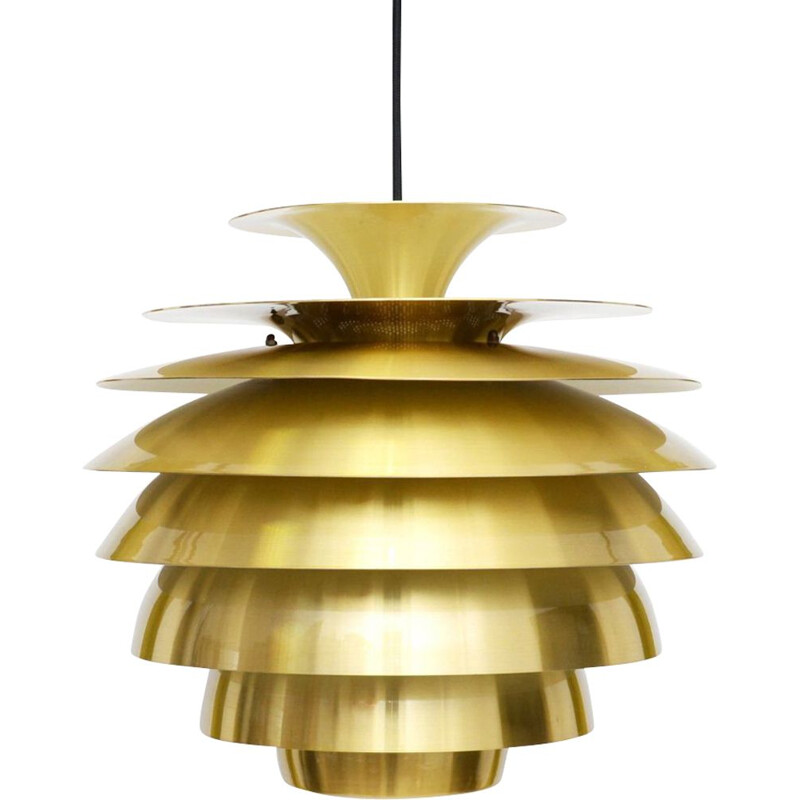 Vintage pendant lamp "Barcelona" by Bent Karlby for Lyfa