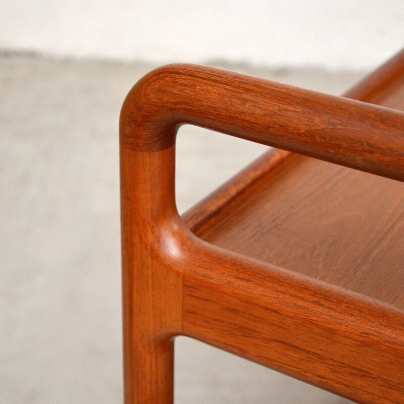 Vintage teak cado trolley