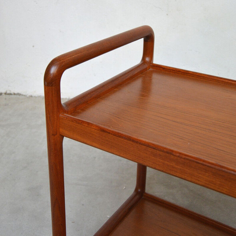 Vintage teak cado trolley