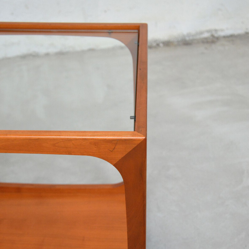 Vintage scandinavian side table in teak