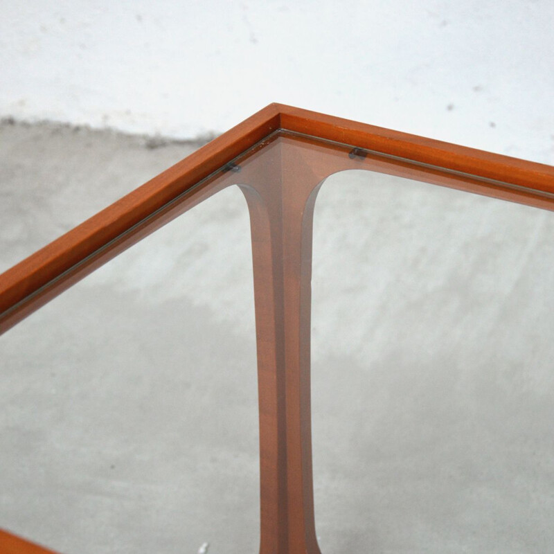 Vintage scandinavian side table in teak