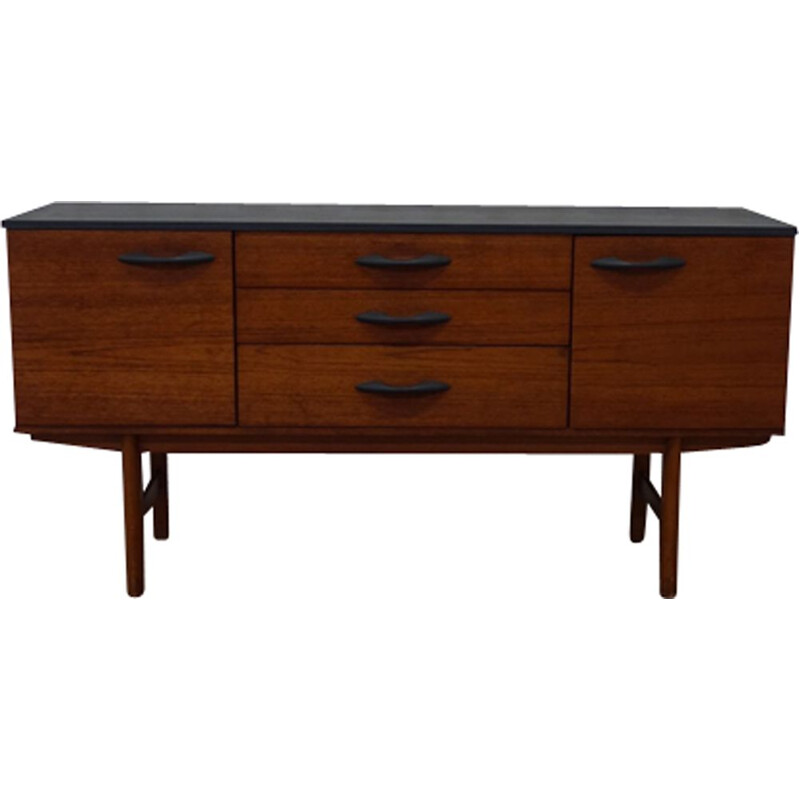 Vintage english Avalon grey sideboard in teak 1960