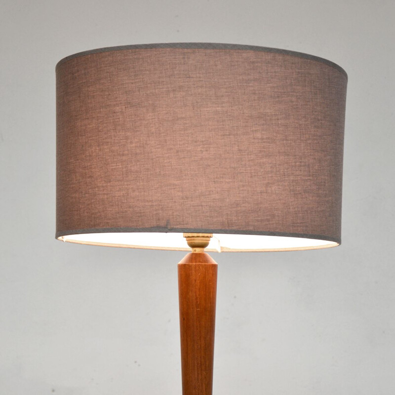 Vintage Danish floor lamp in teak