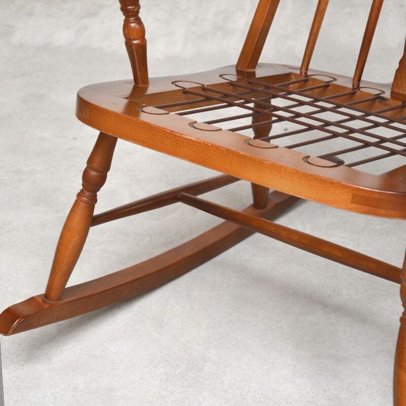 Vintage Windsor rocking chair