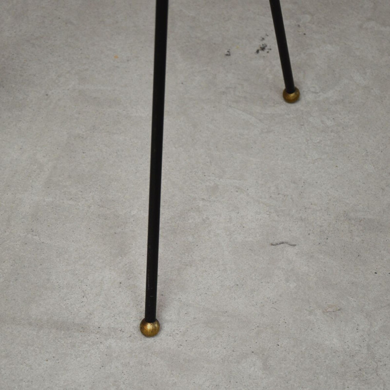 Vintage yellow floor lamp tripod