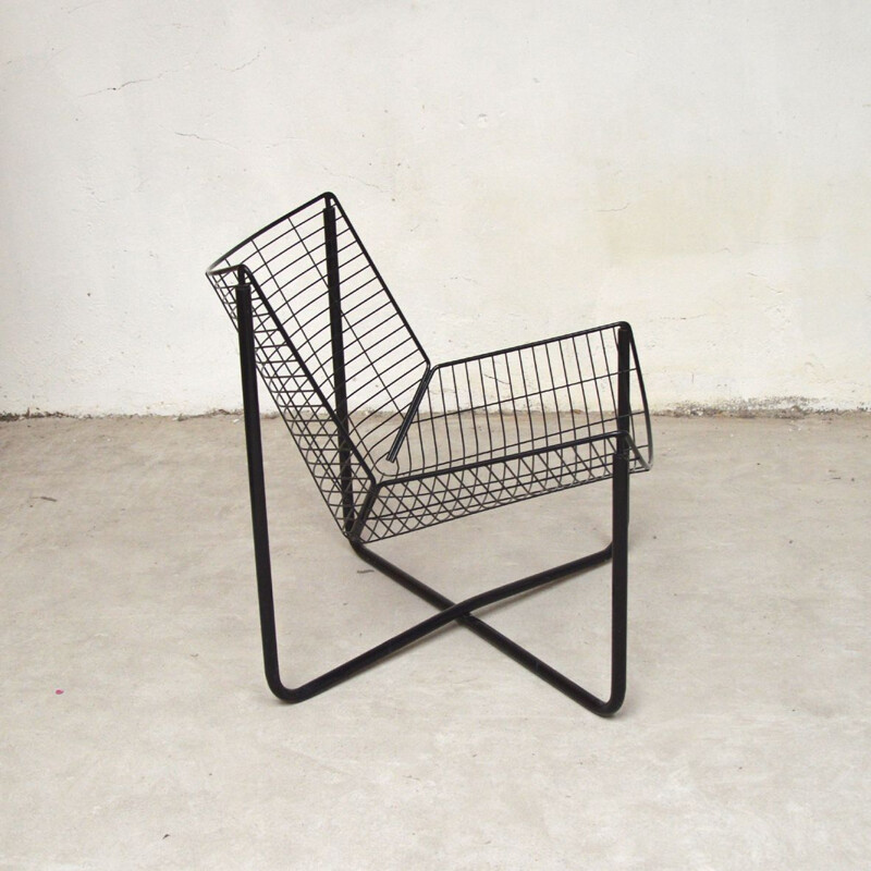 Vintage armchair "Järpen" in steel by Niels Gammelgaard