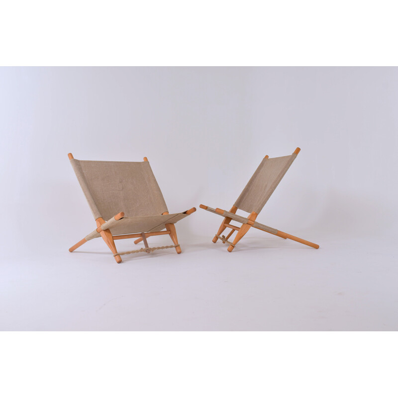 Vintage Scandinavian armchair "SAW" by Ole Gjerlov Knudsen for Cado