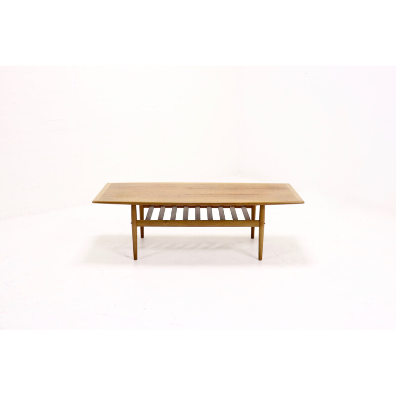 Vintage "Surfboard" coffee table by Grete Jalk for Glostrup