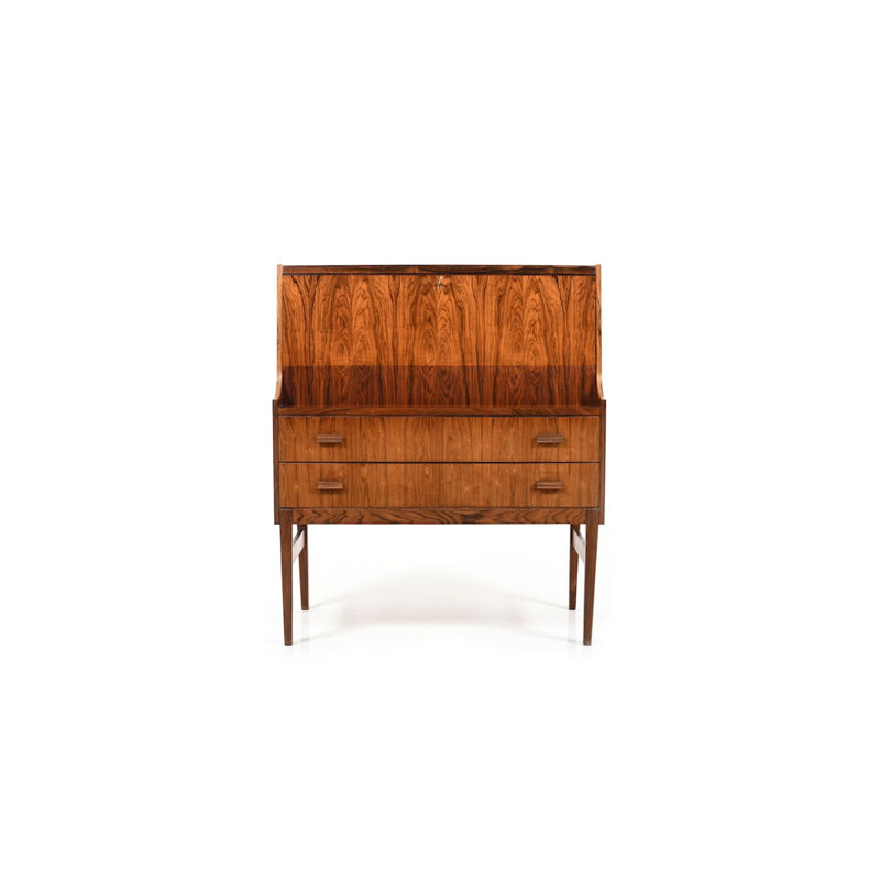 Vintage Danish secretary in rosewood