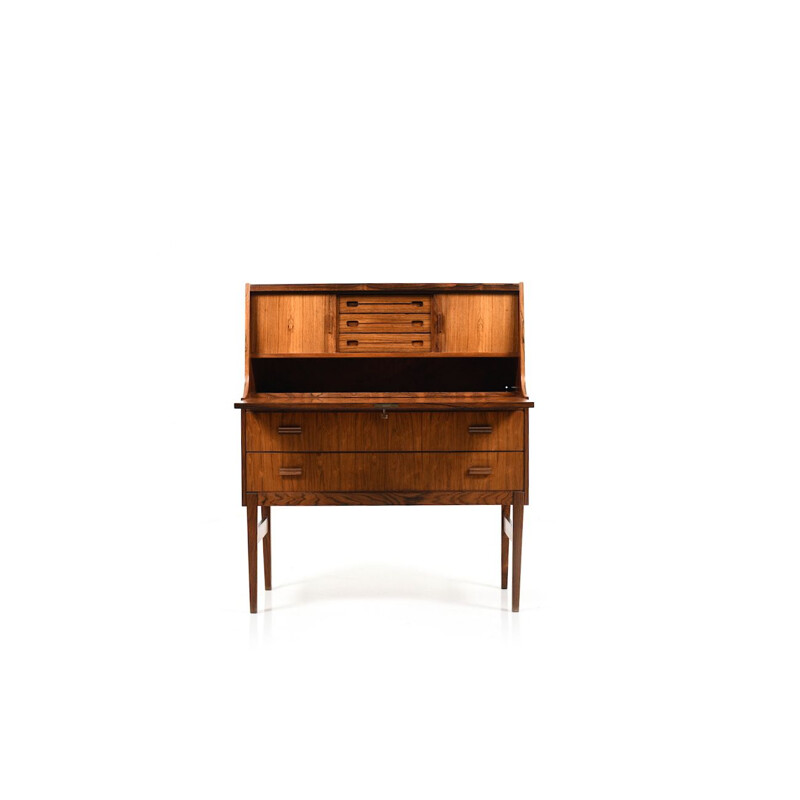 Vintage Danish secretary in rosewood