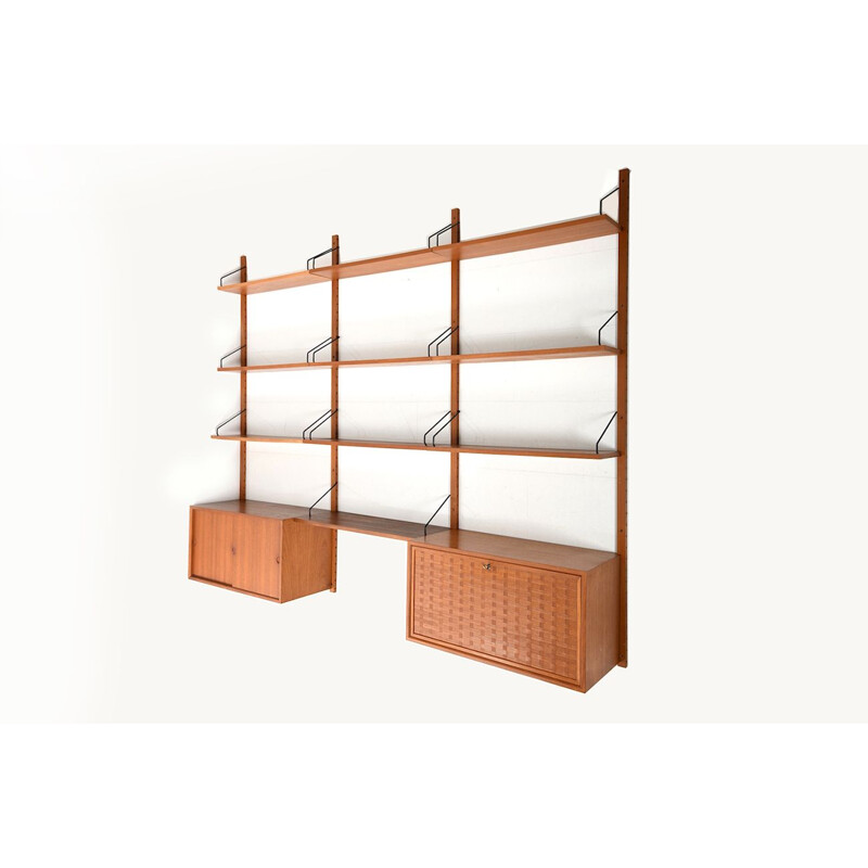 Vintage Royal system in teak by Poul Cadovius