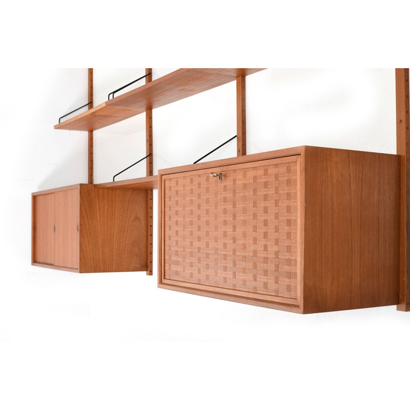 Vintage Royal system in teak by Poul Cadovius