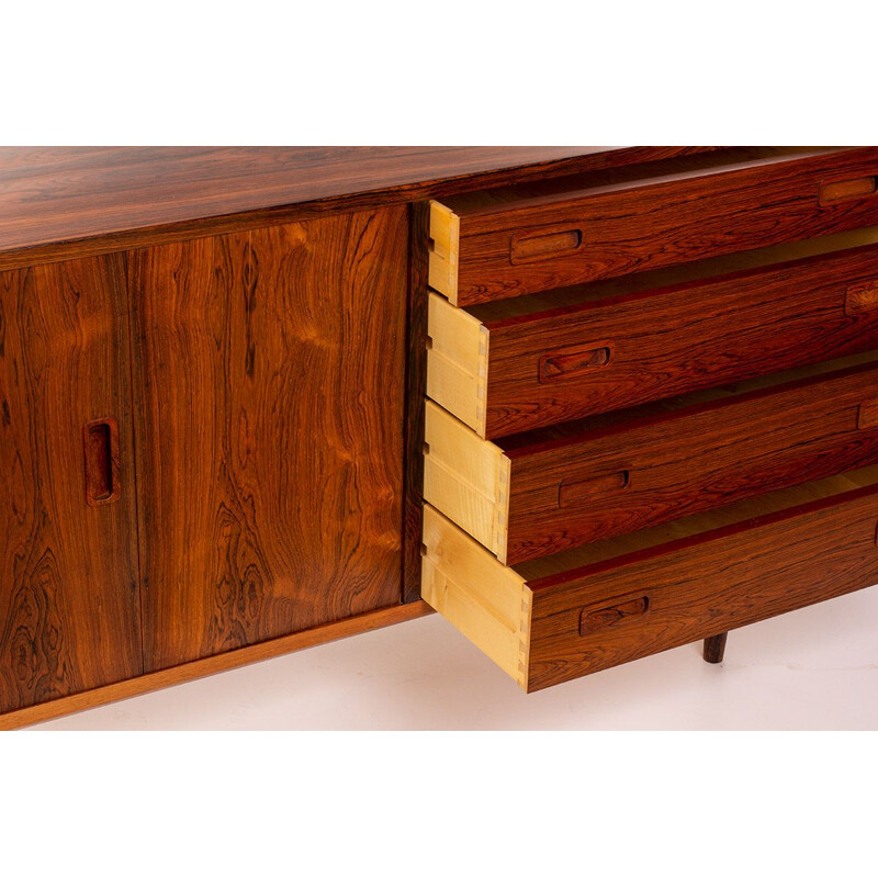 Vintage rosewood sideboard by Carlo Jensen