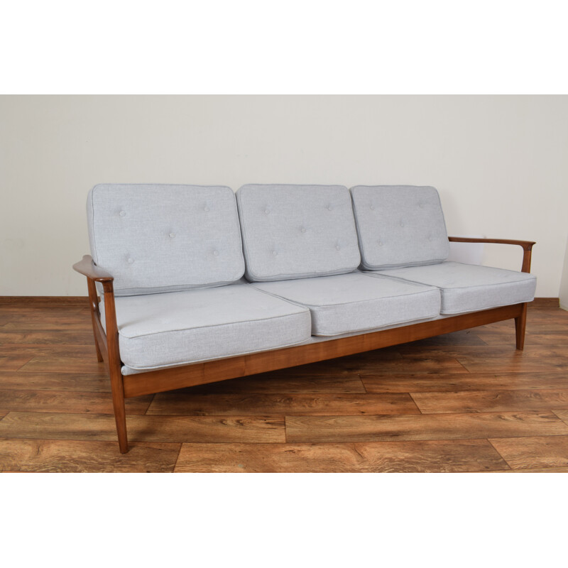 Vintage German 3-seater sofa by Eugen Schmidt for Soloform