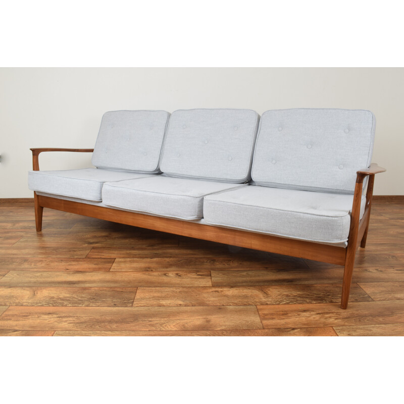 Vintage German 3-seater sofa by Eugen Schmidt for Soloform