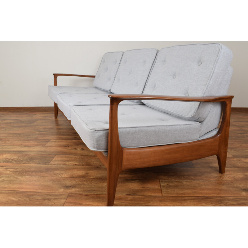 Vintage German 3-seater sofa by Eugen Schmidt for Soloform