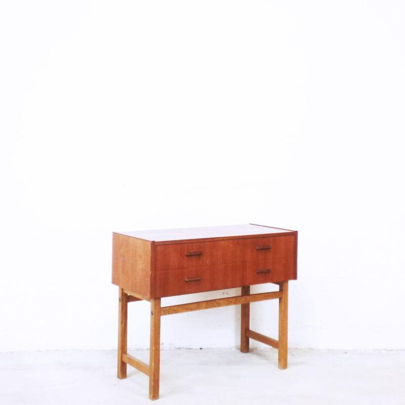 Vintage Swedish console in teak