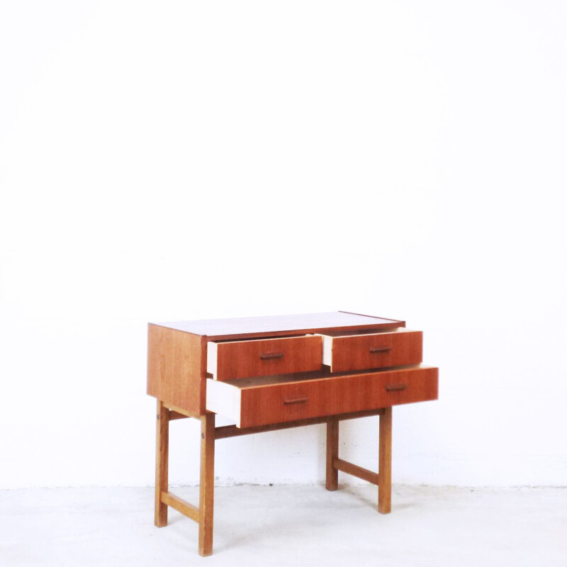 Vintage Swedish console in teak