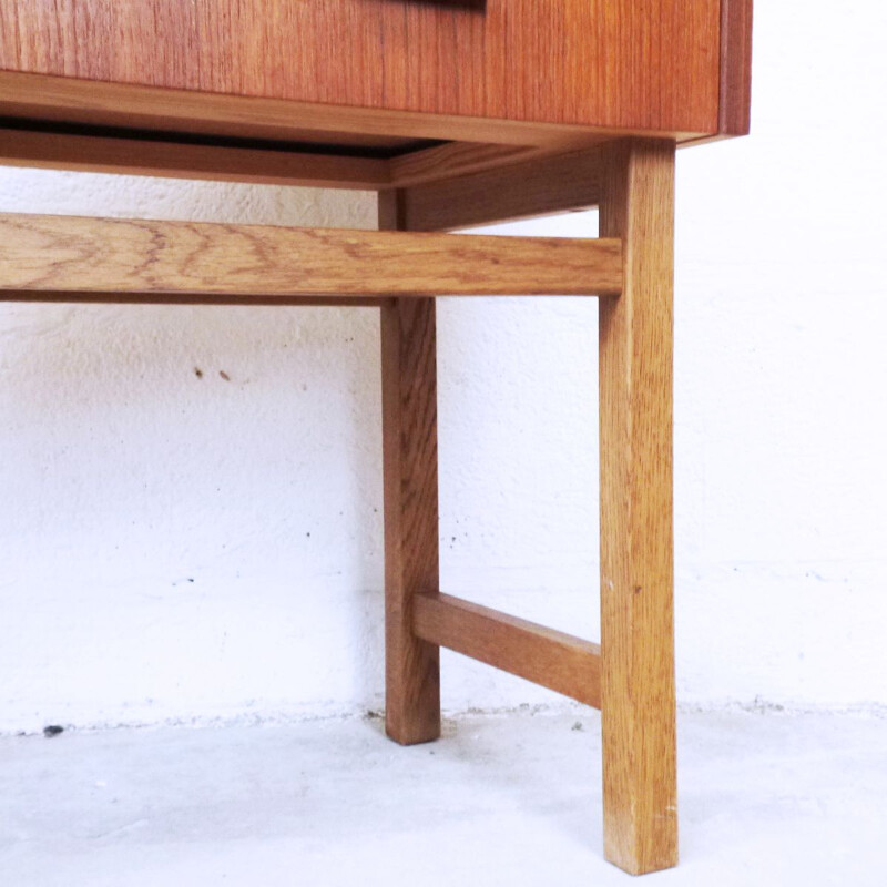 Vintage Swedish console in teak