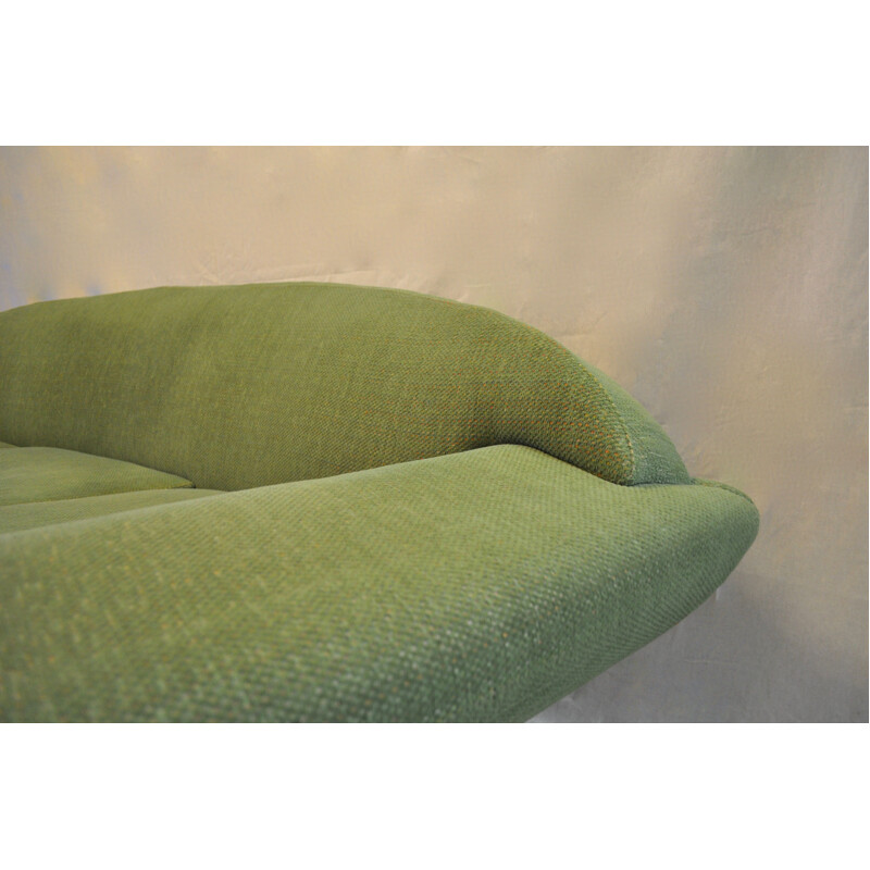 Vintage green 3-seater sofa "Capri" by Johannes Andersen for Trensum