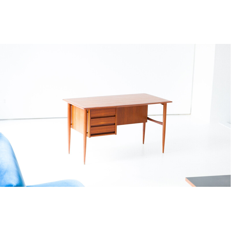 Vintage Danish desk in teak