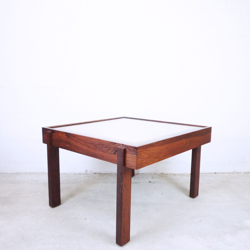 Vintage rosewood coffee table, Sweden 1970