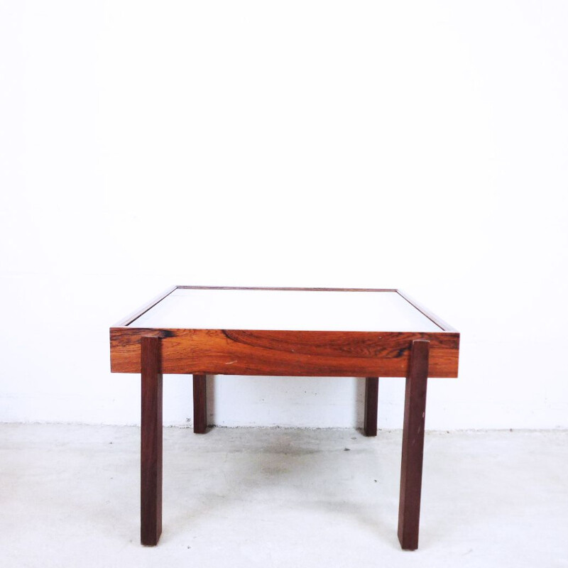 Vintage rosewood coffee table, Sweden 1970